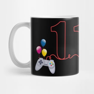 11th Birthday Boy Toddlers Video Gamer Mug